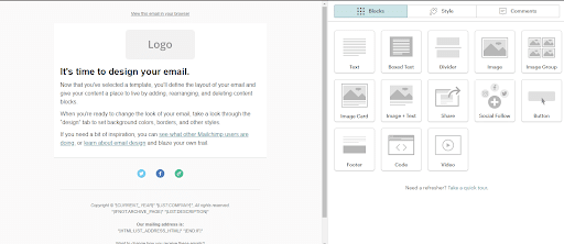 Mailchimp Email Template Creator