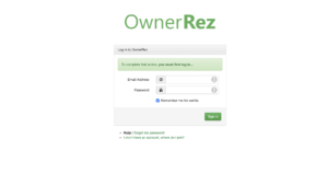 OwnerRez Integration Page