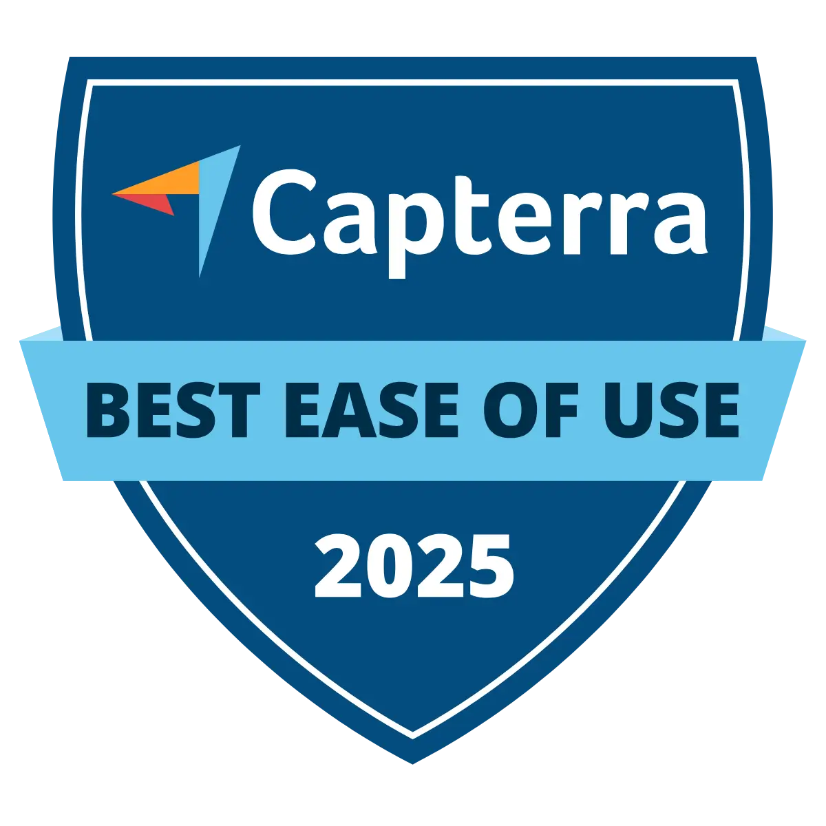 Capterra Best Ease of Use 2025
