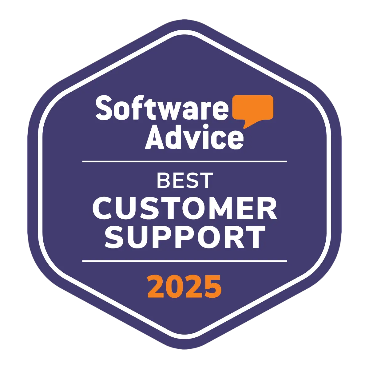 Software Advice Best Customer Support 2025