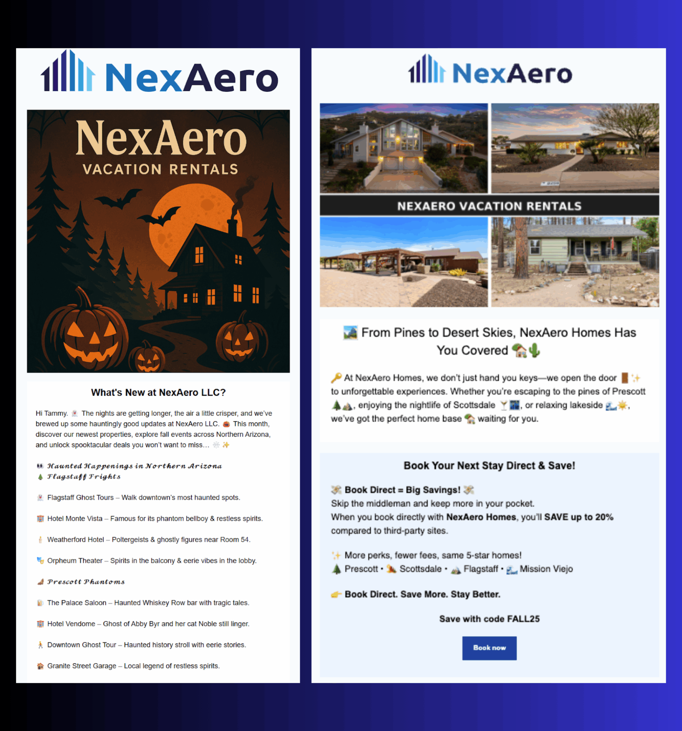 NexAero Email Campaigns